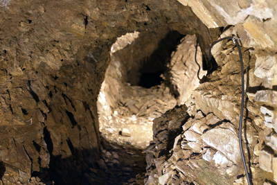 Römische Wasserleitung in Brey am Rhein