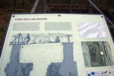 Römische Wasserleitung in Brey am Rhein