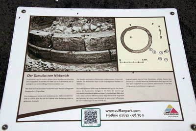 Römischer Grabtumulus und Nischengrabmal Nickenich