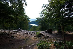 Römischer Tempel Nonnweiler, keltische Ringwallanlage