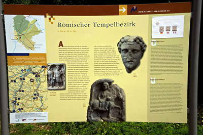 Römischer Tempelbezirk auf dem Metzenberg - Tawern