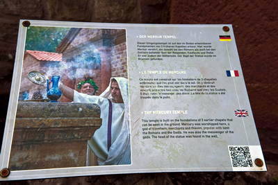 Römischer Tempelbezirk auf dem Metzenberg - Tawern