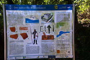 Spätantikes römisches Brückenkastell Wyhlen