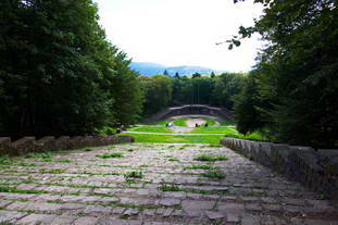Tempel von Mercurius Cimbrianus - Thingstätte daneben