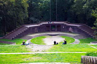 Tempel von Mercurius Cimbrianus - Thingstätte daneben