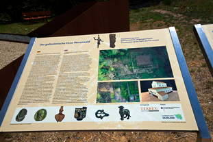 Vicus Wareswald Gallo-Römischer Umgangstempel