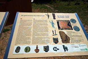 Vicus Wareswald Gallo-Römischer Umgangstempel