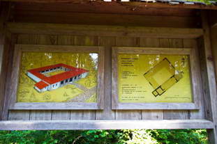 Villa Rustica Biberach an der Riß Infotafel