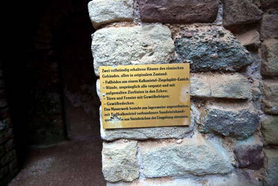 Villa Rustica Boos - innen