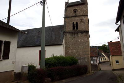 Villa Rustica Boos - schiefer Turm
