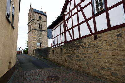 Villa Rustica Boos - schiefer Turm