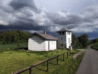 Wachthaus am Limes mit Limes Wachturm bei Widdern