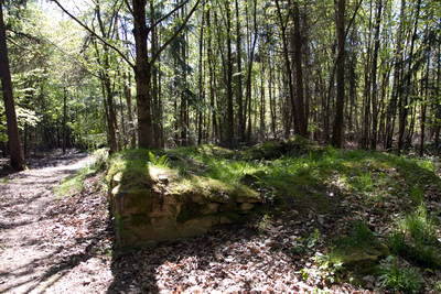 Wachtposten WP 2-25a (Steinturm) Im Pohler Wäldchen