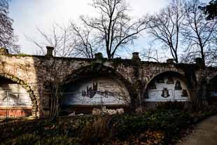 Worms Überreste Mauer