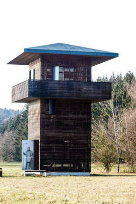 rekonstruierter Limes Wachturm Hienheim