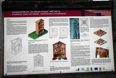 rekonstruierter Limes Wachturm Vielbrunn