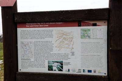 rekonstruierter Limes Wachturm Vielbrunn