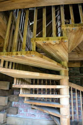 rekonstruierter Limes Wachturm Vielbrunn