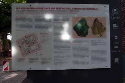 rekonstruierter Porticus in Dormagen