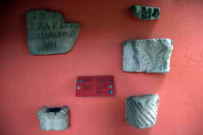 rekonstruierter Porticus in Dormagen