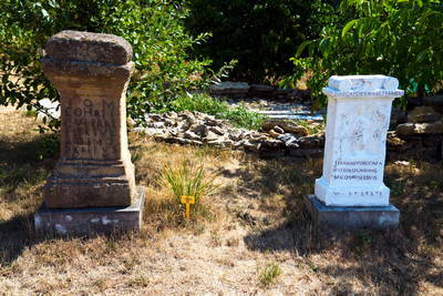 rekonstruiertes Wachthaus am Limes