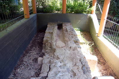 römische Aquäduktbrücke in Mechernich Vollem