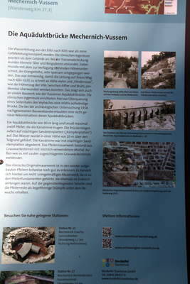 römische Aquäduktbrücke in Mechernich Vussem