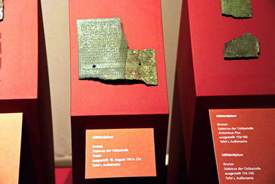 römische Funde im Gäubodenmuseum Straubing