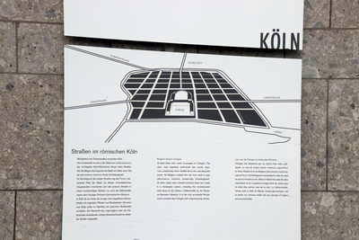 römische Hafenstraße in Köln