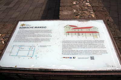 römische Orte Neuss - Mansio/Herberge