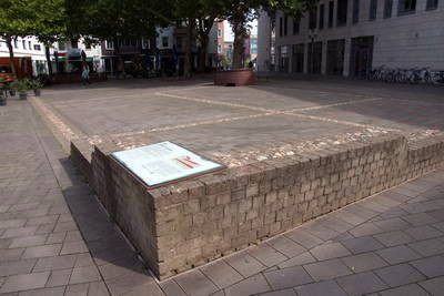 römische Orte Neuss - Mansio/Herberge