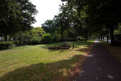 römische Orte Neuss - Steinreste Römerlager