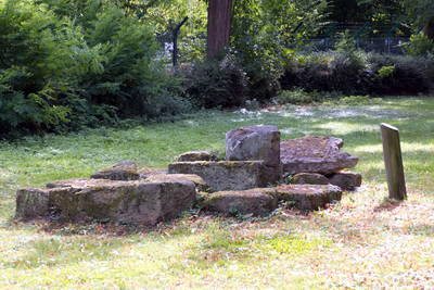 römische Orte Neuss - Steinreste Römerlager