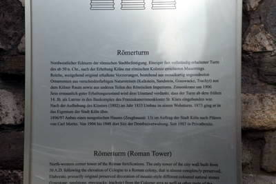 römische Stadtmauer und Türme Köln