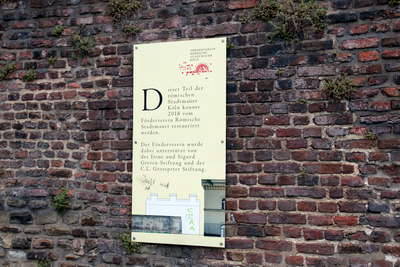 römische Stadtmauer und Türme Köln