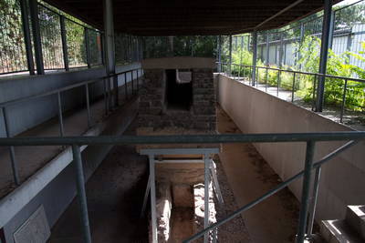 römische Wasserleitung in Hürth-Hermülheim