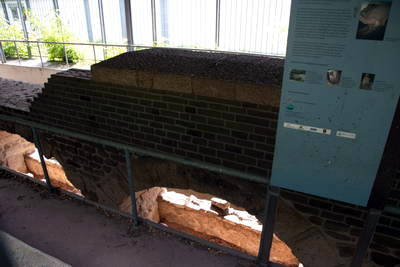 römische Wasserleitung in Hürth-Hermülheim