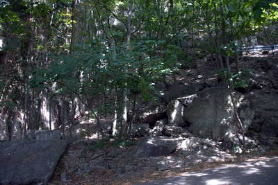 römischer Steinbruch auf dem Drachenfels bei Königswinter