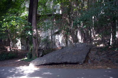 römischer Steinbruch auf dem Drachenfels bei Königswinter