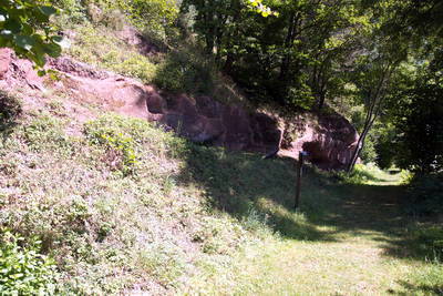 römischer Steinbruch in Kall