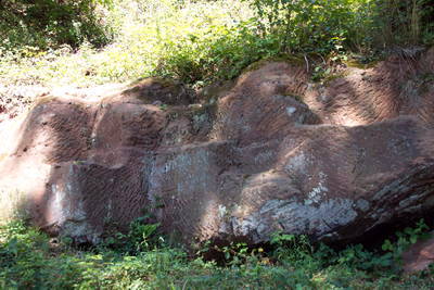 römischer Steinbruch in Kall