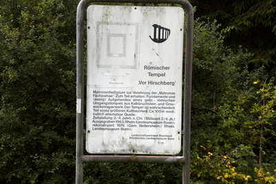 römischer Tempel in Nettersheim Zingsheim