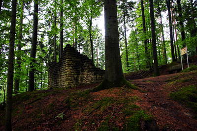 römischer Wachturm am Limes Hirschreute-Römerschanz
