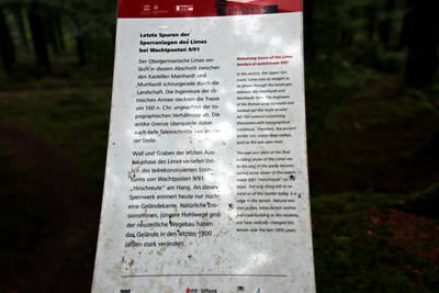 römischer Wachturm am Limes Hirschreute-Römerschanz