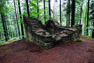römischer Wachturm am Limes Hirschreute-Römerschanz