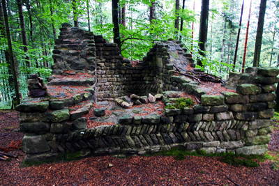 römischer Wachturm am Limes Hirschreute-Römerschanz