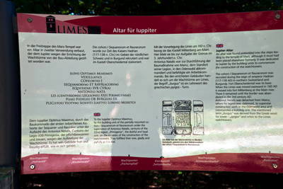 römischer Wachturm am Neckar-Odenwald-Limes bei Mudau Wachturm