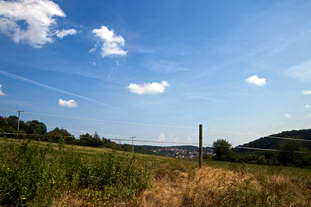 römisches Kastell Urspring im Gelände